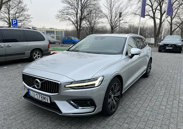 lubelskie Volvo V60 cena 155000 przebieg: 101000, rok produkcji 2020 z Lublin